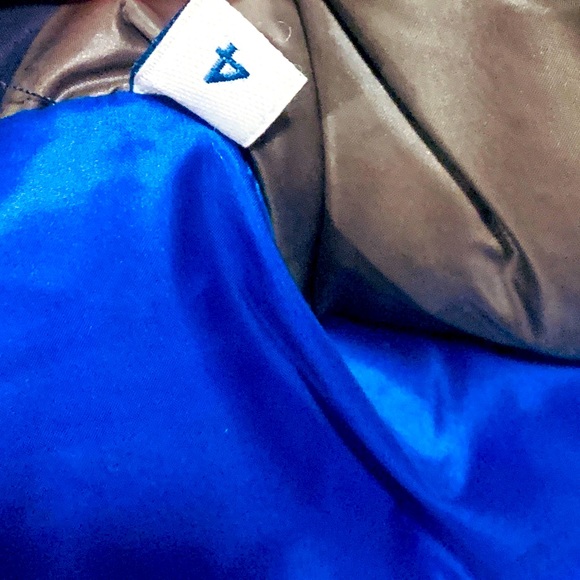 Moncler men’s navy puff shearling jacket - Picture 5 of 9